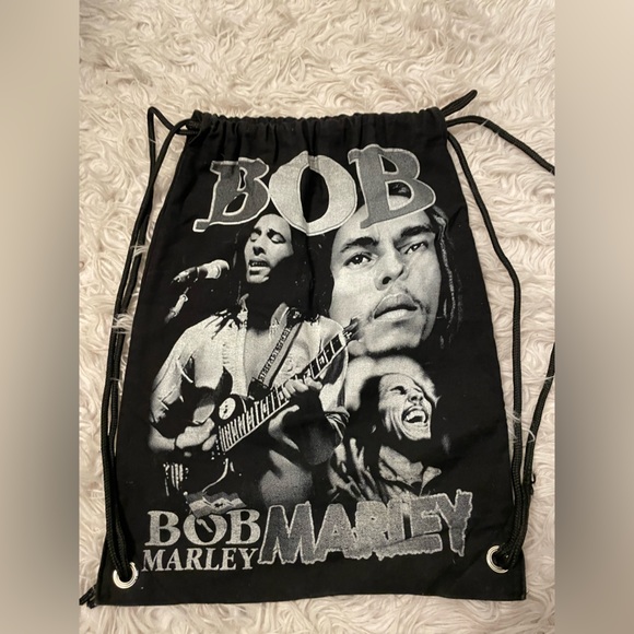 Bob Marley string bag - Picture 2 of 2
